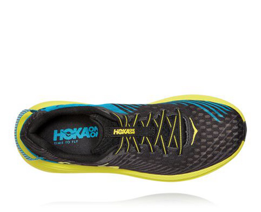 Hoka One One Hardloopschoenen Heren - Rincon - Zwart/Groen - XS4029351